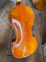 Online direct sales store upscale solid wood tiger tattoo violin tone with beautiful and thick exam grade playing Shunfeng