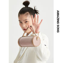 Amazing Song waist drum bag 2021 new shoulder niche cross body bucket bag chain Women bag small bucket bag