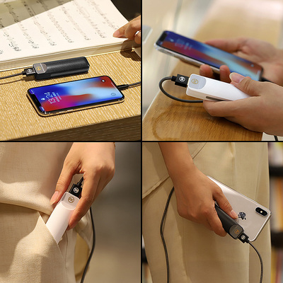 帝楷迷你充电宝超薄小巧便携苹果应急专用女生可爱创意小米oppo华为