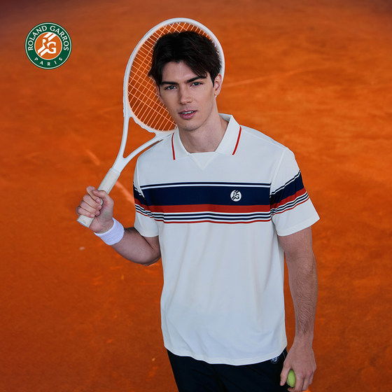 Roland Garros French Open Polo shirt tennis short-sleeved men's summer new contrasting T-shirt loose sports tennis uniform
Roland Garros French Open Polo shirt tennis short-sleeved men's summer new contrasting T-shirt loose sports tennis uniform