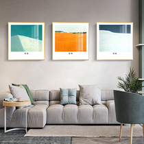 Modern minimalist living room sofa background wall decorative painting abstract art restaurant hanging painting light luxury landscape bedroom mural