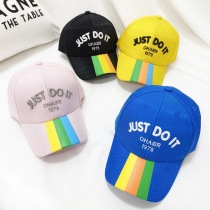 Childrens baseball hat Summer Boys net cap baby cap girl sun sunshade sunscreen hat child tide cap