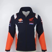 2022 motorcycle cross-country suit riding racing car racing windproof and warm and clothing car fan casual jacket with hoodie