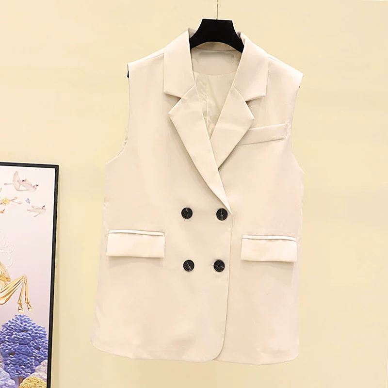 Châu Âu ga áo khoác áo khoác blazer 2021 đầu mùa thu mới của phụ nữ Châu Âu thời trang thoải mái và thoải mái áo vest tính khí - Áo vest