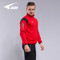 Sharp Football Training Suit Jacket Man Autumn Winter Long Sleeve Windproof waterproof football clothes sports blouses R08108