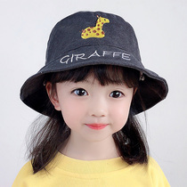 Childrens fisherman hat Spring and autumn and winter new products four seasons thin mens and womens childrens basin hat Cartoon sun hat Baby sun hat