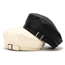 Childrens hat autumn and winter female baby beret British retro Joker Korean version of net Red Girl pumpkin hat tide