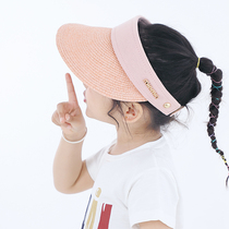 Baby Hat Sun Hat Summer Grass Hat Boy Girl Child Sunscreen Sunhat Toddler Child Air Top Hat Tide