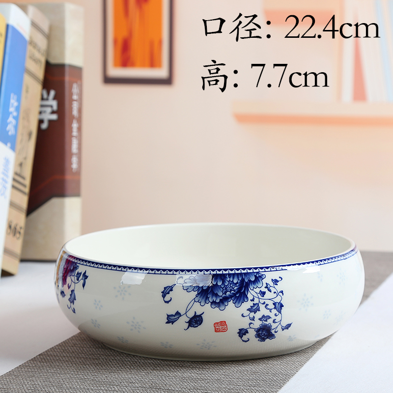 TaoXin language refers to grass cooper water raise no hole ceramic flower pot lucky bamboo bowl lotus hydroponic coarse pottery, fleshy tuba basin