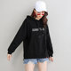 White sweater women's spring and autumn thin section 2020 new tide Korean version of loose mid-length asymmetric hooded ins shirt White sweater women's spring and autumn thin section 2020 new tide Korean version of loose mid-length asymmetric hooded ins shirt