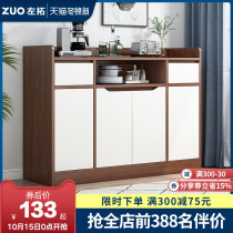 Simple modern sideboard cabinet Cabinet Cabinet lockers household economy cupboard Nordic microwave oven cabinet tea cabinet