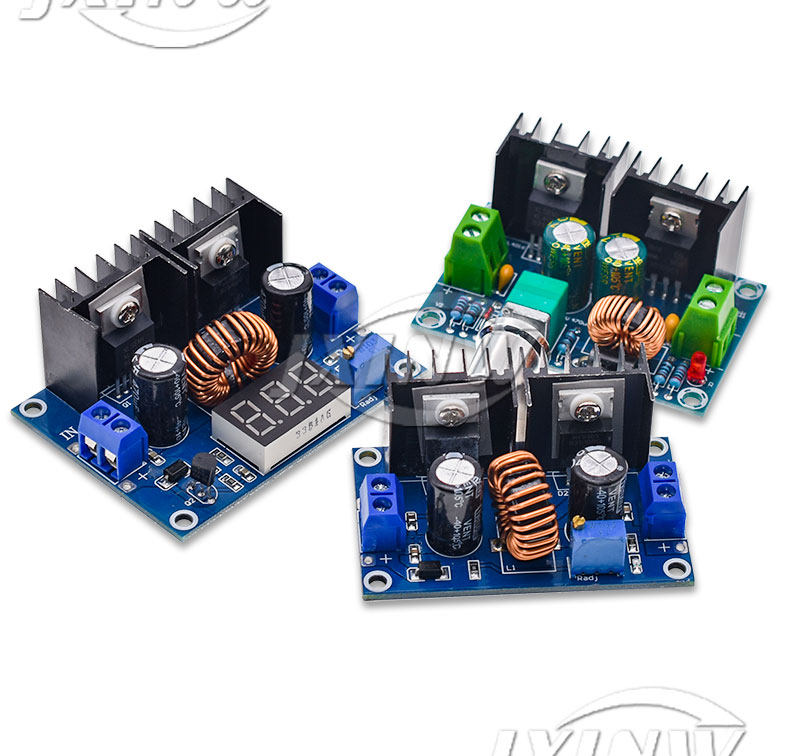 xl4016e1直流降压模块 输出可调8a带稳压dc-dc大功率调压板带数显