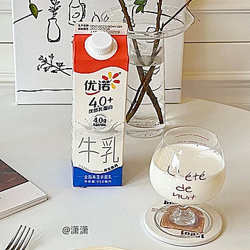 yoplait优诺4.0+优质乳蛋白营养杀菌乳950ml[5元优惠券]-寻折猪