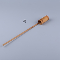 Water scoop Oil extractor Wine raisin beater Household bamboo wine set Wine spoon Paint-free tea spoon long handle Commercial