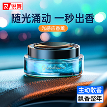 Solar car perfume car interior aromatherapy car durable light fragrance car solid balm high-grade mens ornaments