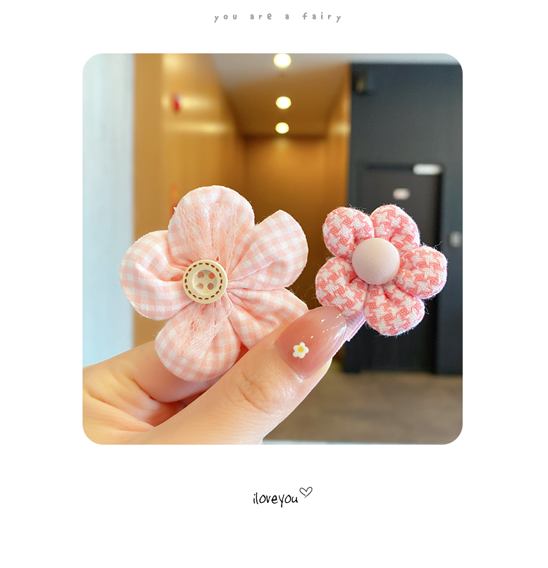 儿童发夹女发卡夏季头花女童宝宝蝴蝶结发饰小女孩卡碎发夹子头饰