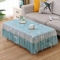 Manben tea table cloth for home living room rectangular cloth art lace tea table cover modern minimalist TV cabinet Gaib