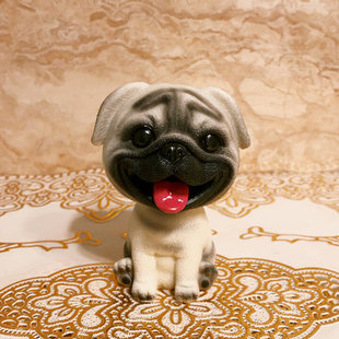 宫崎骏家居礼品馆 可爱狗狗摇头摆件