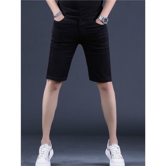 Black shorts summer men's trendy five-point jeans 2025 new trendy versatile mid-pants stretch casual breeches
Black shorts summer men's trendy five-point jeans 2025 new trendy versatile mid-pants stretch casual breeches