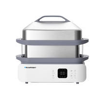 Sappo Division Control Stainless Steel Electric Steam Cooker Multi-functional Household Steam Capacity Steam Full Automatic Integrated Pot