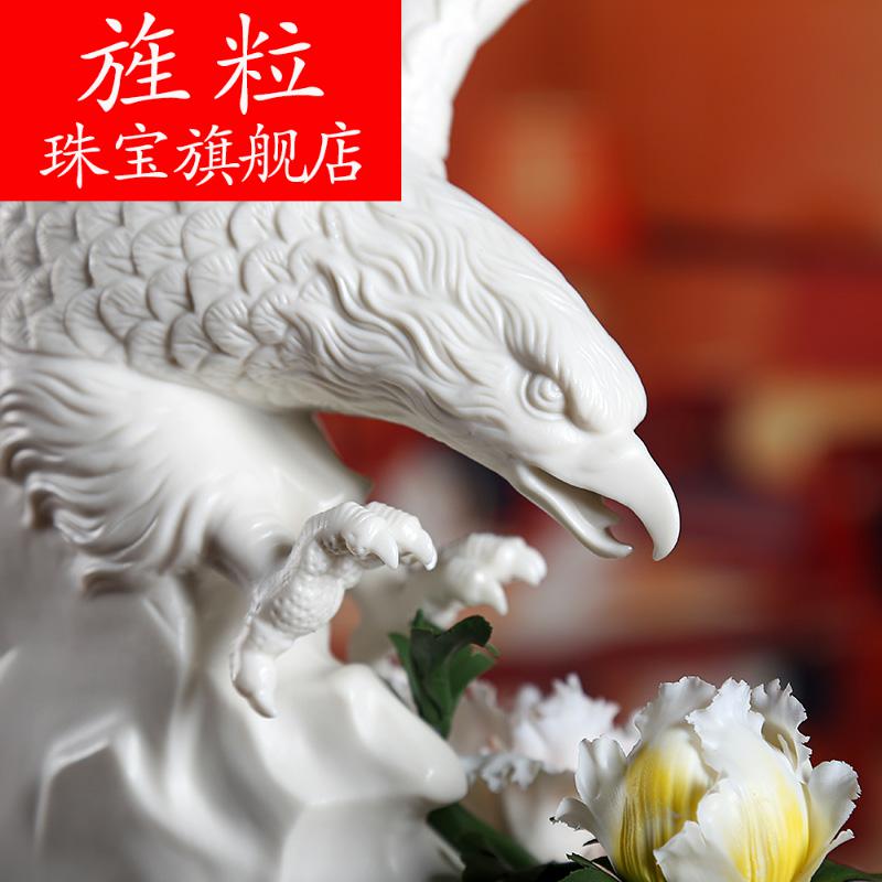Bm dehua ceramic flower its art furnishing articles business gifts and leadership ambitions