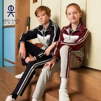 Yaton Chronicle Children Crash Collage Sports Suit College Sports Jacket Foot Long Pants 18Y055 18Y056