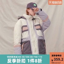 CONCORD original trendy brand multi-pocket tooling cotton clothes hooded loose cotton clothes thickened warm tooling jacket