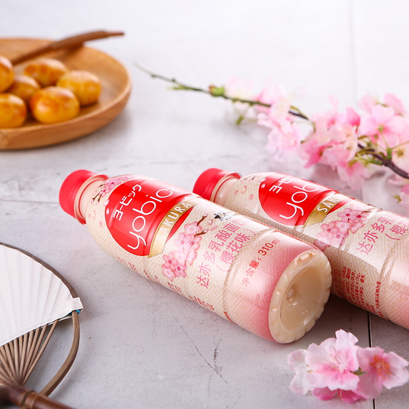 dydo lactobacillus beverage imported from thailand 310ml * 12 bottles of cherry blossom lactobacillus beverage