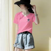 Summer 2021 new small Daisy loose T-shirt womens short sleeve pink net red super fire half sleeve clothes ins tide