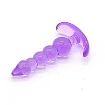 Going out long-term silicone pull bead expansion finger sleeve anal plug for men and women with suction cup anal plug sm gay backyard
