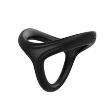 New male Y-shaped lock fine ring pure silicone three-ring bondage ring ring adult products