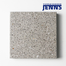 Color terrazzo large particle floor decoration ground water grindstone tile imitation terrazzo floor tile manufacturers custom