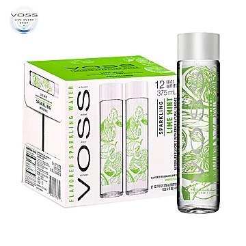 【挪威进口】VOSS芙丝0糖0矿泉水375ml*12瓶[10元优惠券]-寻折猪