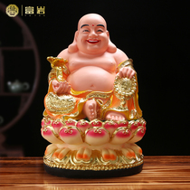 Maitreya Buddha statue home offering Zhao Cai ornament home living room large future Buddha laughing Buddha belly Maitreya Bodhisattva