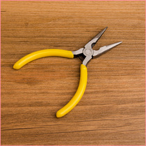 Pointed nose pliers 5 inch American pointed nose small pliers multifunctional DIY hand tools with teeth mini small pliers