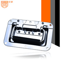 AW stainless steel hardware spring handle Mobile phone cabinet box Toolbox handle Movable handle Folding industry