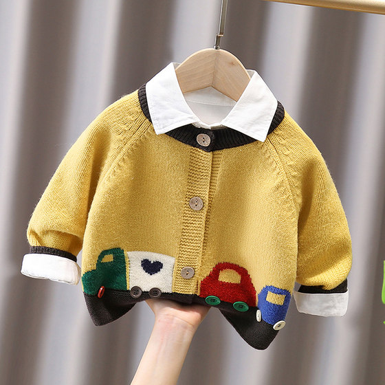 Baby and children cute cartoon car knitted cardigan boy and girl 2025 autumn and winter baby sweater children's coat trend
Baby and children cute cartoon car knitted cardigan boy and girl 2025 autumn and winter baby sweater children's coat trend