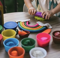 Mele Childrens Rubber Main Flour Set Baby Clay Toys Kindergarten Handmade Belt Mold