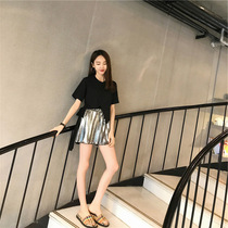 Sanya tourism seaside photo clothes female summer super fairy holiday skirt ins super fire short skirt beach skirt wearing suit