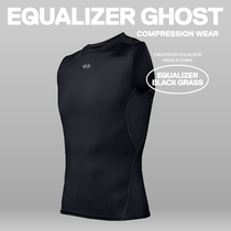 EQUALIZER grass card GHOST tight vest Sports Basketball fitness elastic sleeveless brand out of nothing