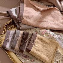 2 Seamless less Ladies Day Honeypeach Hip Pants Pure Cotton Crotch Bump Color Retro Medium-high Waist Free of Scar Triangle Shorts