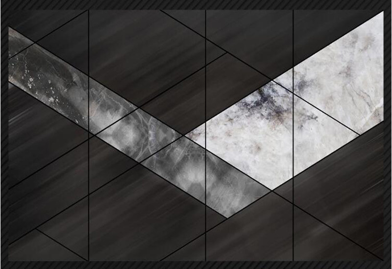 轻奢现代简约灰色几何大理石纹电视背景墙壁纸8d墙布北欧影视墙5d