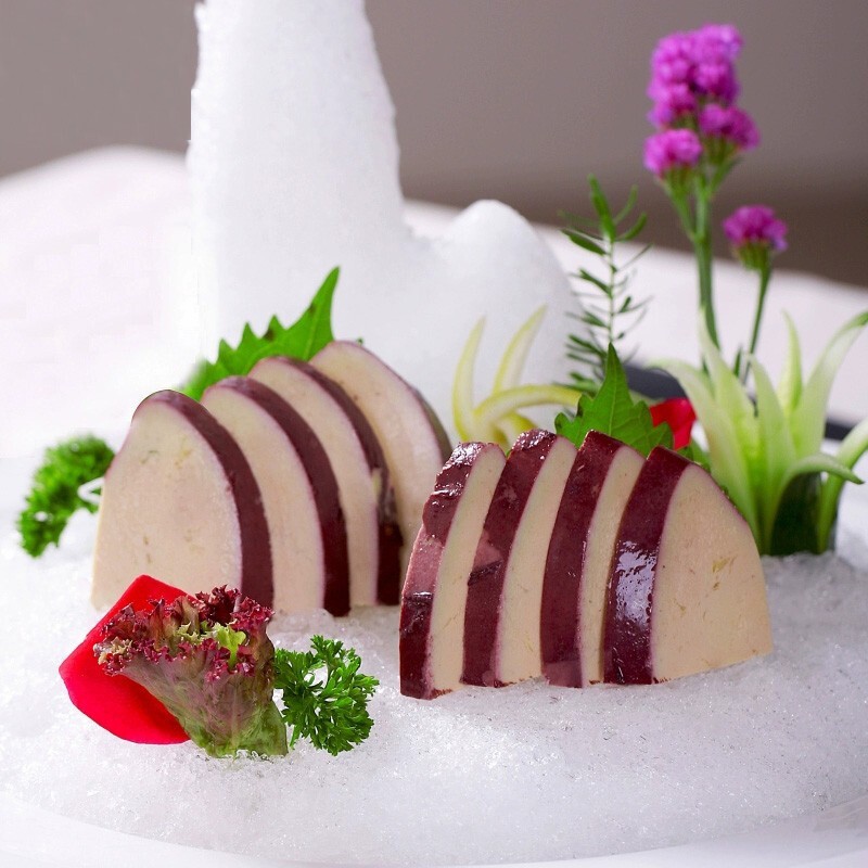 法式蓝莓红酒鹅肝日式清酒鹅肝200g切片即食冰淇淋a级鹅肝刺身