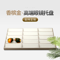 Glasses shop selling paint Bevel tray display shelf glasses display shelves sun glasses sunglasses props