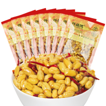 Xingshengde spicy peanut spiced 180g * 8 bags Henan Kaifeng specialty gift nuts under wine and chili