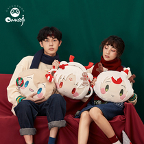 Onmyoji Christmas God warm hand pillow Two yuan anime onmyoji Netease game official peripheral