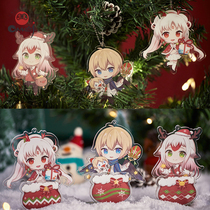 Yin and Yang Division acrylic card pendant I dont know the fire dog game Christmas peripheral two-dimensional pendant Netease