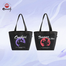 Onmyoji-style God Denim bag Backpack Commuter joker shoulder bag Canvas bag Anime game peripheral