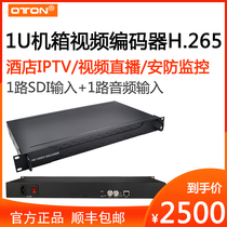 Orton ES105-1U Chassis SDI HD Video Streaming Live Encoder H265 IPTV NVR