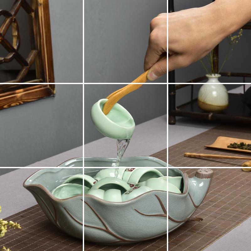 Yu xuan tong your up refers to ceramic flower pot without hole, copper bowl lotus lotus grass hydroponic indoor creative more meat